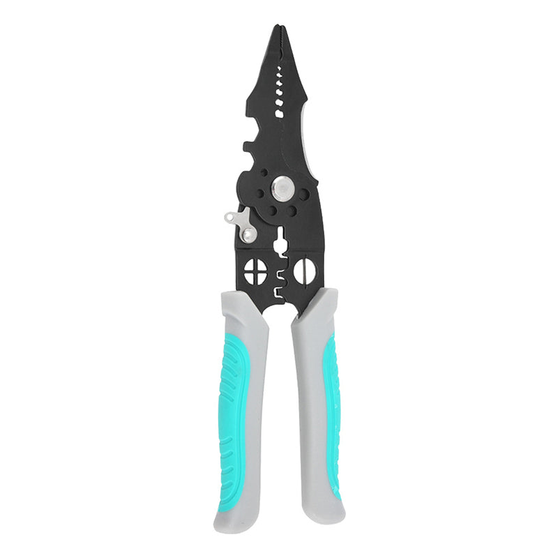 Multi-Function Wire Stripper and Cutter – 10-in-1 Electrical Hand Tool with Cutting, Stripping, Crimping & Screwdriver Functions (Random Color)