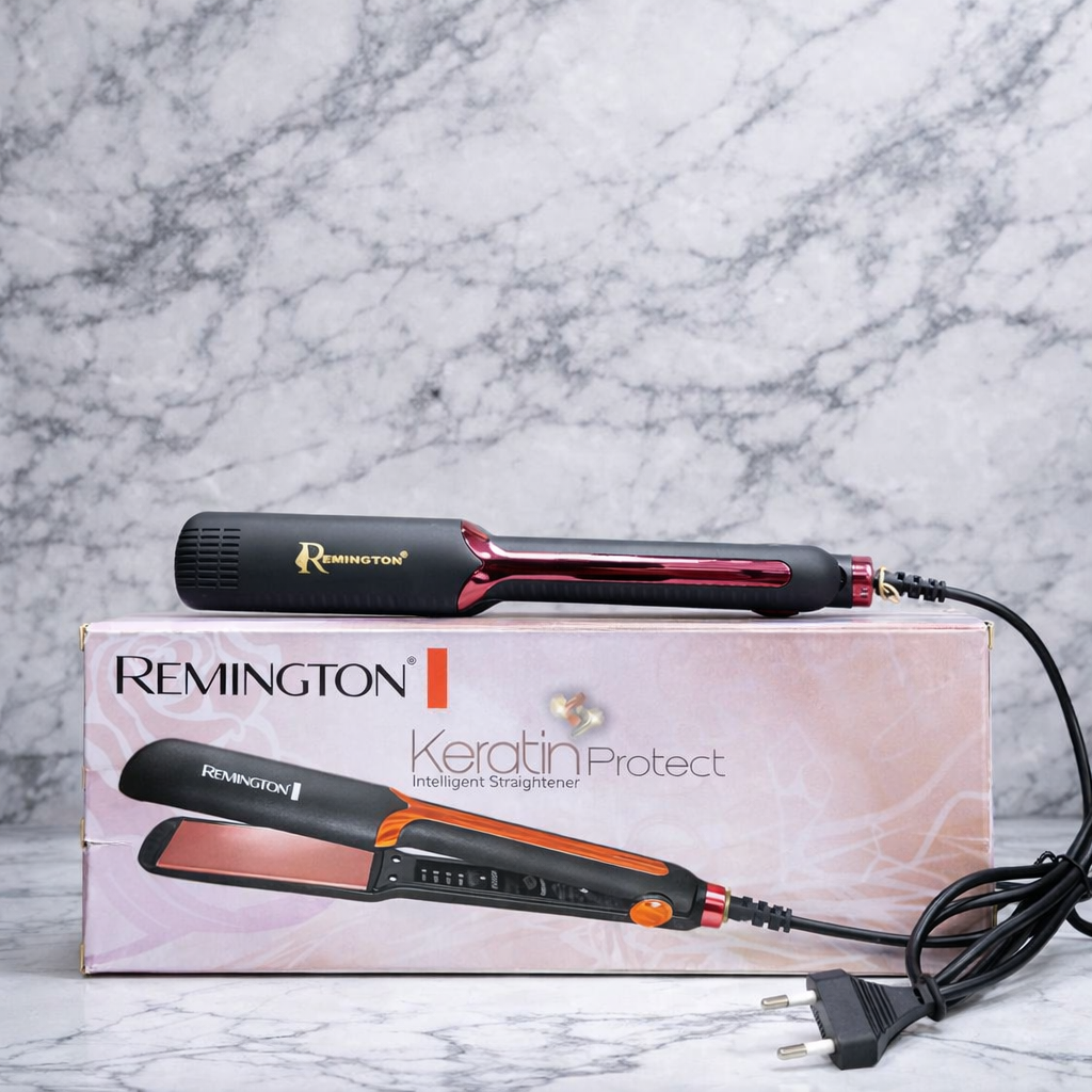 Remington Keratin Protect Intelligent Hair Straightener – Professional Ceramic Styling Tool