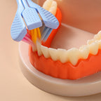Three Sided Soft Hair Toothbrush Wrap Around Deep Cleaning Manual Toothbrush For Adults And Children Comfortable Grip