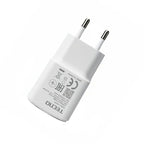 Tecno Fast Charging Charger with USB Cable Complete Set | Original Quality Power Adapter for Tecno Mobile Phones