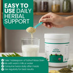Safoof Mass Gain Herbal Weight Gain Powder Natural Body Mass Support Formul