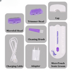 Portable Face & Body Hair Remover Machine for Women & Men – Instant Pain-Free Hair Eraser for Girls
