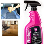 Flamingo Leather Polish 500ML – Premium Shine & Protection for All Leather Surfaces