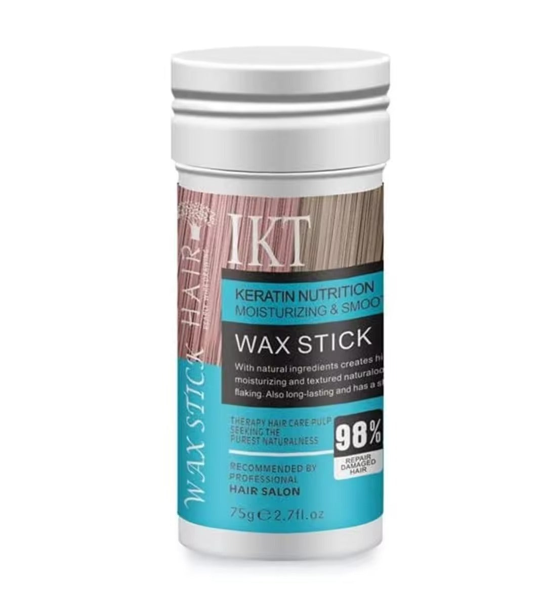 IKT Hair Wax Stick – Styling Gel Cream for Men & Women | Frizz Fix, Edge Control & Fluffy Hair Setter