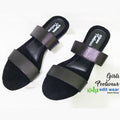 Ladies Casual & Party Wear Flat Slippers – Stylish Elastic Work Design | Comfortable Indoor & Outdoor Sandals for Women