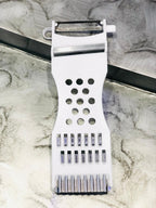 Multipurpose Vegetable Fruit Cutter Metal Scraper Fruit Grater Potato Carrot Cucumber Slicer Garlic Slicer Apple Kitchen Accessories Cooking Tool Cutter(random color)