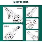 Multi-Function Wire Stripper and Cutter – 10-in-1 Electrical Hand Tool with Cutting, Stripping, Crimping & Screwdriver Functions (Random Color)