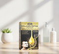 HAOKALI Professional Care Collagen Peptide Face Mask (10-Pack) - Anti-Puffiness, Anti-Wrinkle, Whitening & Nourishing Skin Revitalizer