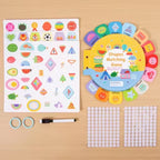 My Alphabet Busy Book – Interactive Learning Kit for Kids with Magnetic Letters & Activity Pages