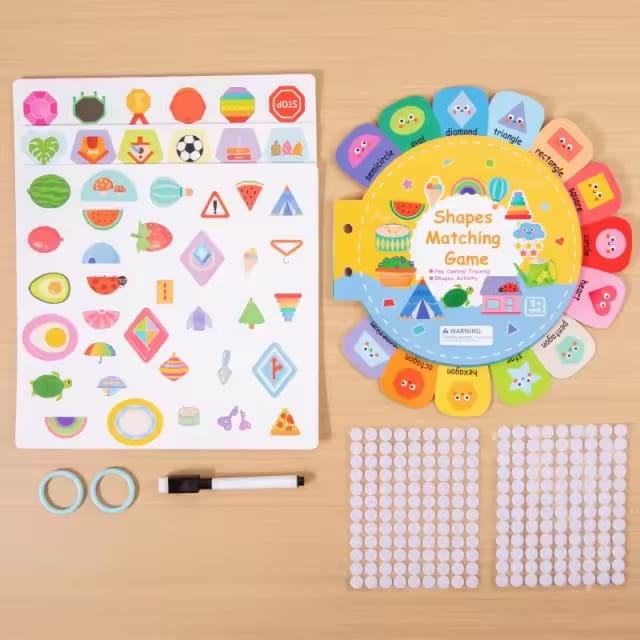 My Alphabet Busy Book – Interactive Learning Kit for Kids with Magnetic Letters & Activity Pages
