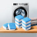 Washing Machine Cleaner Tablets – 12 Tablet | Deep Cleaning & Deodorizing for Front Load, Top Load & HE Washers