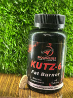 BIOGENESISS KUTZ-6 Extreme Thermogenic Fat Burner – Advanced Metabolic Support & Energy Booster for Weight Management (60 Dietary Tablets)