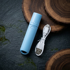 Mini USB-C Rechargeable LED Flashlight – Super Bright Pocket Torch with Telescopic Zoom