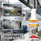 All Purpose Stain & Rust Cleaner – Powerful Multi-Surface Rust Remover with 100% Guaranteed Results - 30ML