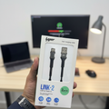 Yolo Hyper LINK-2 USB to Type C Charging Cable (Y-084) – Durable Nylon Braided, 2m, Fast 2A Charging & Data Transfer