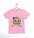 COCOMELON Printed T-Shirt | Cotton Jersey | Kids Casual Wear | Comfortable & Stylish