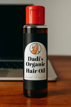 Dadi’s Organic Hair Oil: The Ayurvedic Secret for Ultimate Hair Health. This Cold-Pressed, Herbal Elixir is Best for Combating Hair Fall 100ml