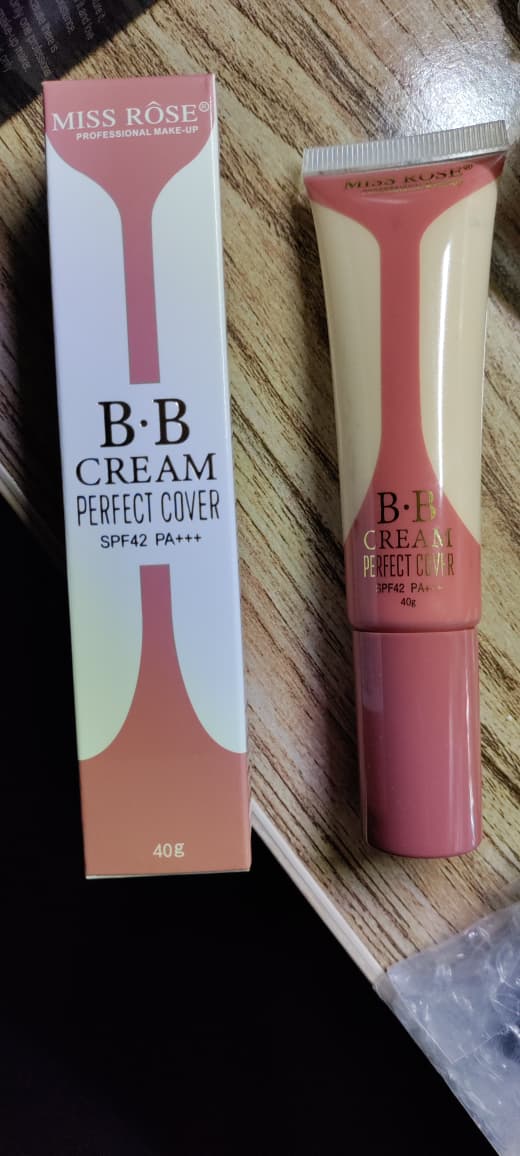 Miss Rose BB Cream Perfect Cover – High Coverage, Flawless Finish & Long-Lasting Foundation