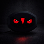 Premium Devil Eye Bike Backlight – Universal 12V LED Brake Tail Light with Multicolor RGB Dynamic Flash for 125cc Motorcycles (Random Color)