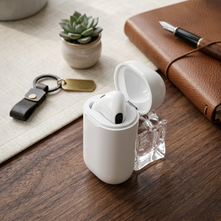 Single Ear Wireless Bluetooth Earphone | Compact Hands-Free Headset | Clear Sound & Portable Design