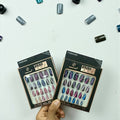 24 Pcs Professional Manicure Artificial Nails – Salon-Quality Press-On Nail Set