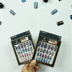 24 Pcs Professional Manicure Artificial Nails – Salon-Quality Press-On Nail Set