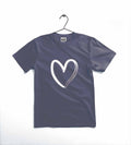 Heart Printed Kids T-Shirt – Soft Cotton Casual Tee for Toddlers & Kids