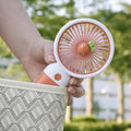 Mini Fan Multifunctional Cool Summer Fruit Cartoon Handheld Mini Fan (random color)
