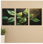 Set of 3 Wooden Photo Tile Wall Art Frames (8×11 Inches) – Premium MDF Spiritual Wall Décor with Easy Stick Back