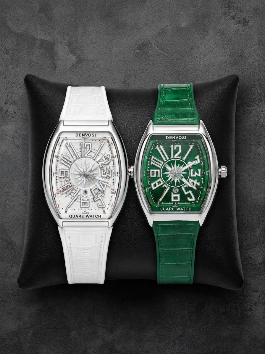 Denvosi Quartz Watch Model 6177 - Wristwatch Accessory Designed For Time Tracking And Daily Styling Routine