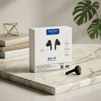 Haino Teko Air-5 True Wireless Earbuds – Germany Quality TWS with Touch Controls, Deep Bass, and Portable Charging Case