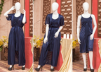 3 Pcs Premium Silk Nightwear Set With Lace | Satin Camisole & Shorts Sleepwear Free Size