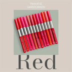 Kathleen High Pigmented Lip Pencil – Smooth Creamy Texture | Multicolor Shades | Pack of 6 & 12