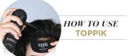 Toppik Hair Building Fiber | Pack of 3 Toppik Hair Fiber ( 27.5g ) + Applicator + Comb