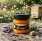 HHH 100% Natural Beewax - Premium Wood Seasoning & Furniture Polish for Restoration and Protection