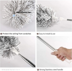 Extendable Telescope Microfiber Duster Long Handle For Cleaning Dust, Dirt And Stains Fan duster high quality