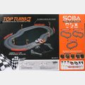 Soba Top Turbo: Professional 1:43 Scale High-Speed Slot Car Racing Championship Set