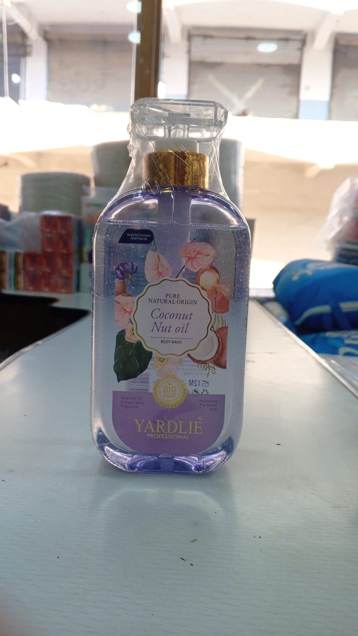 Yardlie Body Wash | Coconut & Nut Oil | Bio‑Organic | 500 ml | Deep Hydration for Dry & Sensitive Skin
