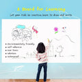 Artisan - Dry Erase Whiteboard Sticker Vinyl Sticker, Self-adhesive &amp; reusable White Board Peel Stick for School,Office,Home,Kids Drawing with 2 erasable markers(good quality )