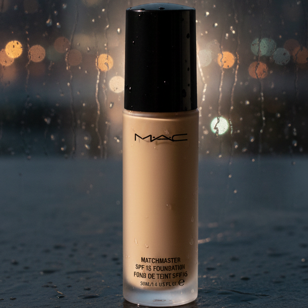 MAC Matchmaster SPF 15 Foundation NC15 – Natural Matte Finish, Medium Buildable Coverage, Oil-Free, Long-Wearing, Shade-Adapting Technology