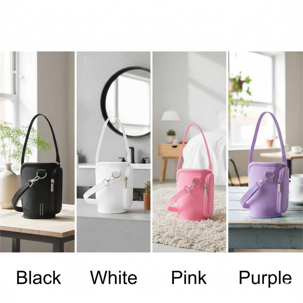 Tumbler Half Size Carrier Bag Portable Durable And Convenient Design For Easy Daily Carry And Storage