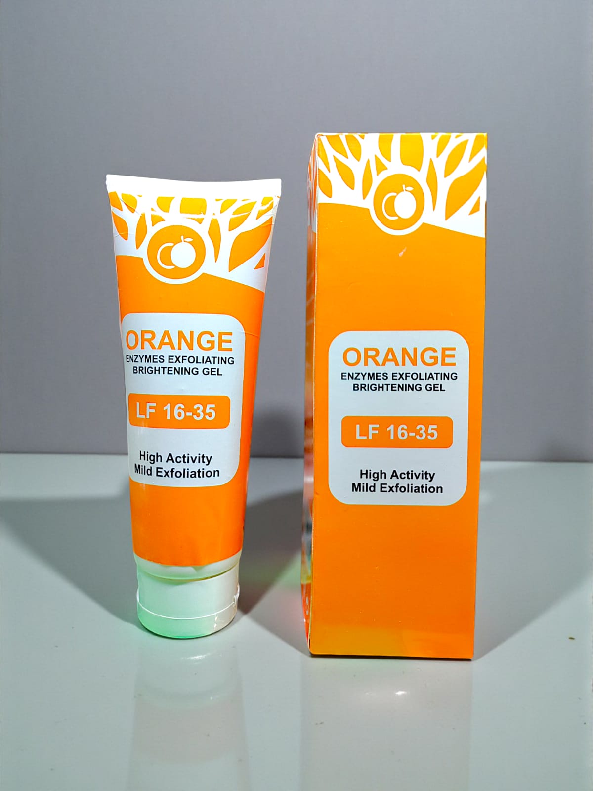 Orange Exfoliating Dead Skin Remover Gel | Smooth & Refreshing Skin Care