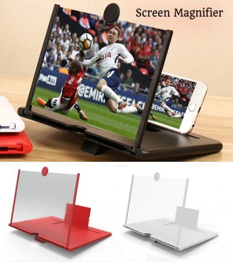 F3 Mobile Screen Magnifier | Enlarged Mobile Screen Amplifier Large Screen Eyes Protection - Size 220x180x9CM (Random Color)