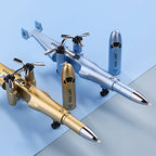 Airplane Design Metal Ballpoint Pen – Creative Aircraft Shape Gift Pen for Kids & Adults | 1Pc