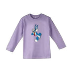 Plain Basic Full Sleeves T-Shirt for Kids – Soft Comfortable Cotton Blend Casual Wear for Boys & Girls, Everyday Use