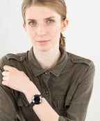 Ladies Smart Watch with Mesh Strap – Stylish Digital Wristwatch