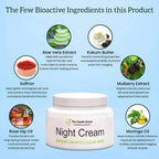 Nocturne Radiance Night Cream – Overnight Skin Restoration & Advanced Healing Glow Therapy for Smooth, Healthy Skin – 150g