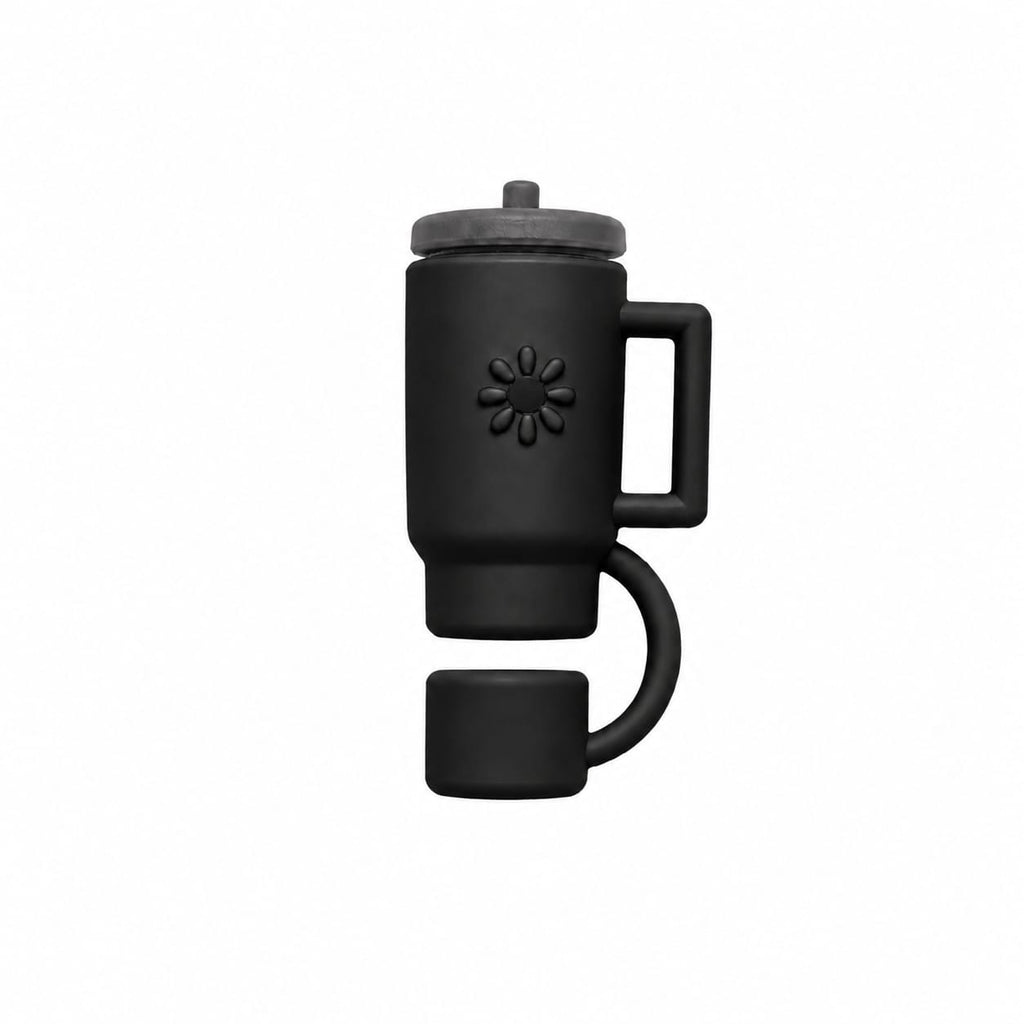Silicone Stopper Compatible with 40oz Tumbler | Spill-Resistant Straw Cover | Random Color