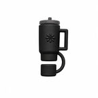 Silicone Stopper Compatible with 40oz Tumbler | Spill-Resistant Straw Cover | Random Color