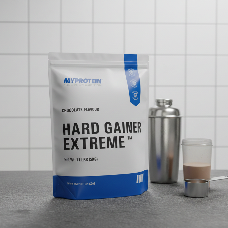 Myprotein Hard Gainer Extreme  – High-Calorie Chocolate Mass Gainer for Rapid Muscle Growth, Strength & Weight Gain Support 11lbs (5kg)